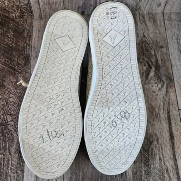 Sperry Top-Sider Crest Vibe Perf Sneaker SZ 5.5 Champagne Gold Memory Foam Tan S - Picture 11 of 11